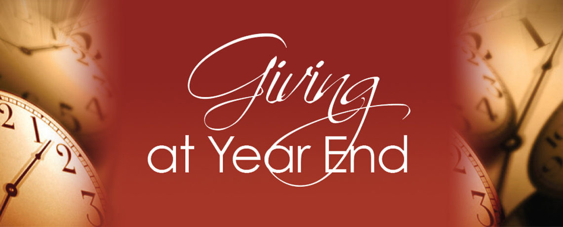 GIVING AT YEAR END