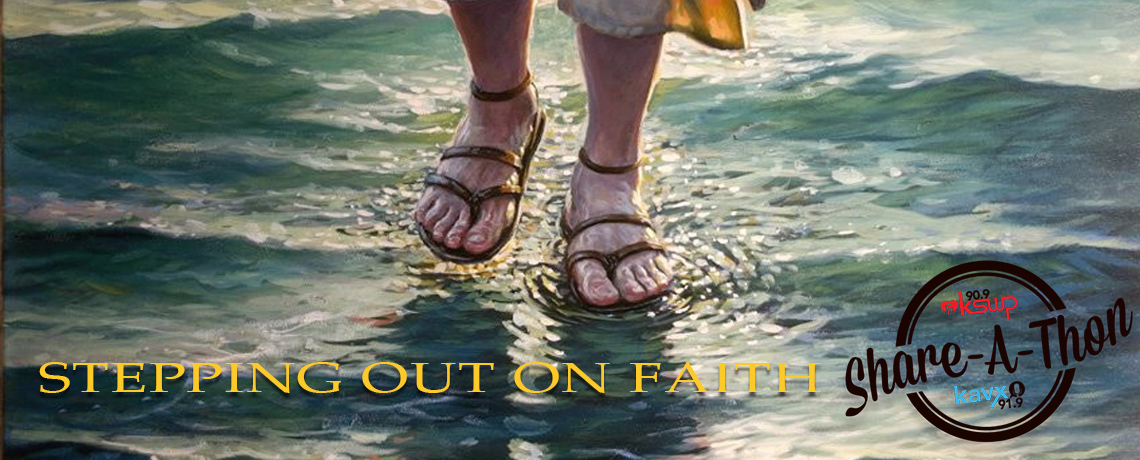 STEPPING OUT ON FAITH