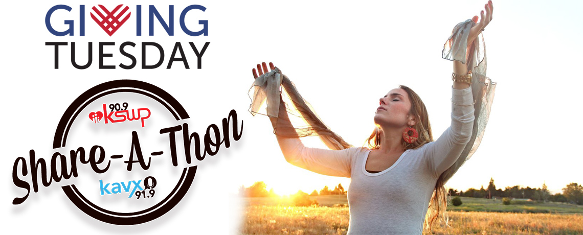 GIVING TUESDAY/YEAR END SHARE-A-THON