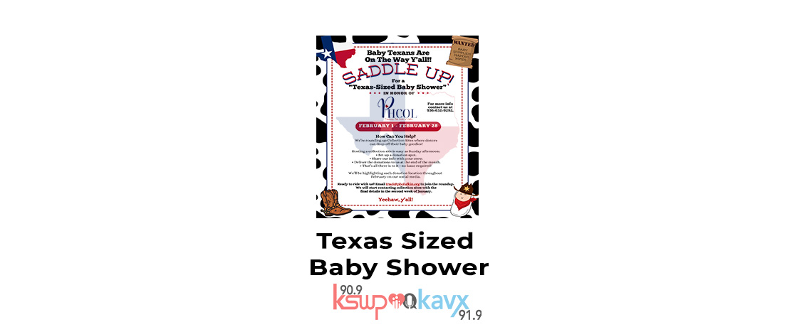 TEXAS SIZED BABY SHOWER