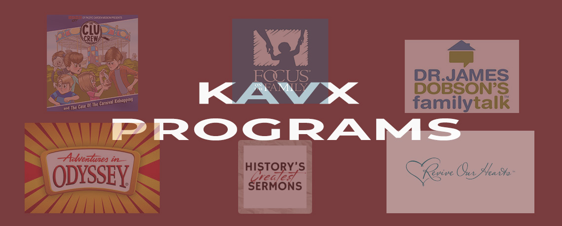 KAVX PROGRAMS ENCOURAGE