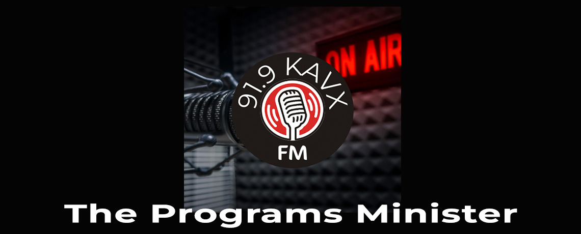 THE PROGRAMS MINISTER TO YOU